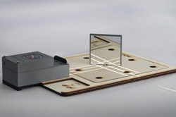 Lab Light Board - Strahlengang mit Spiegel