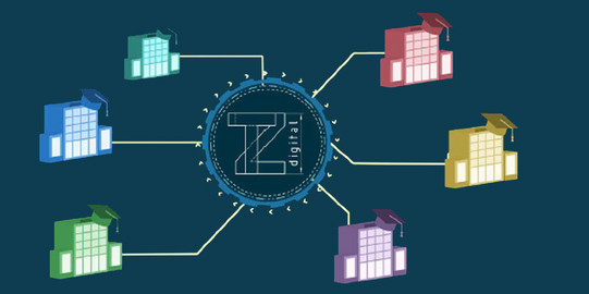 Logo des Projektes TZdigital.nrw